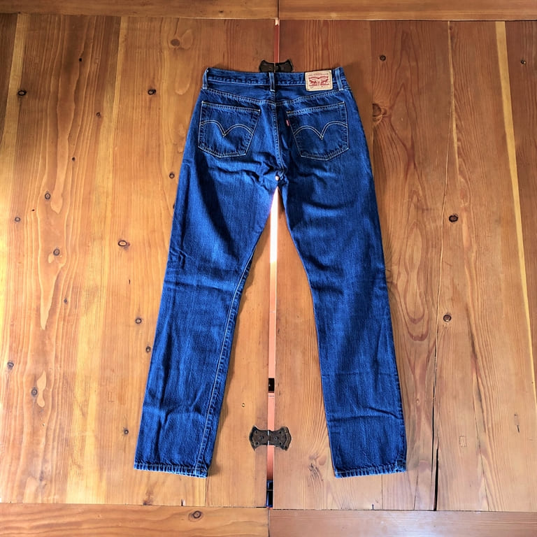 JEANS DONNA LEVIS 501 SCURO W27 L32